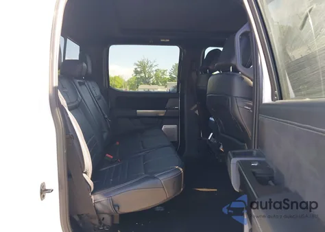 2022 Ford F-150 Platinum из США, поврежденный, VIN 1FTFW1E87NFB70146